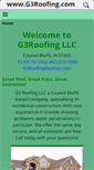 Mobile Screenshot of g3roofing.com